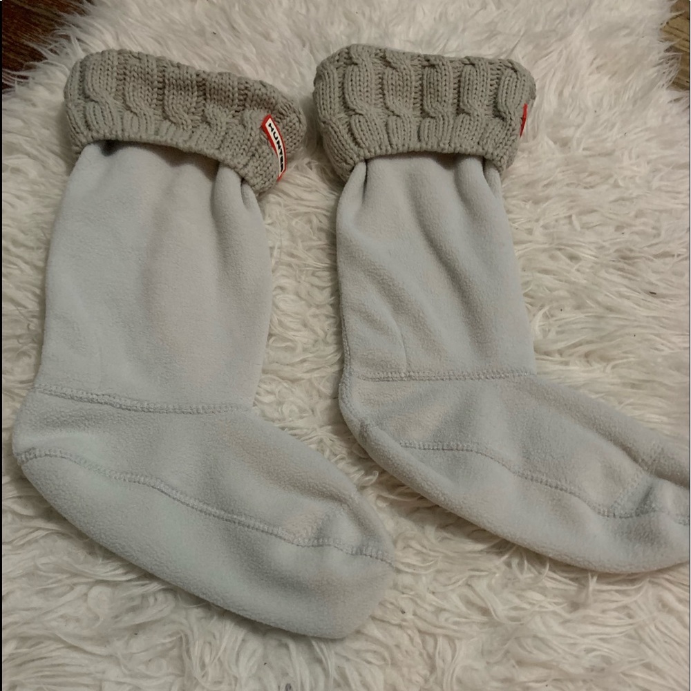 Hunter women’s original short rain boot socks (M)